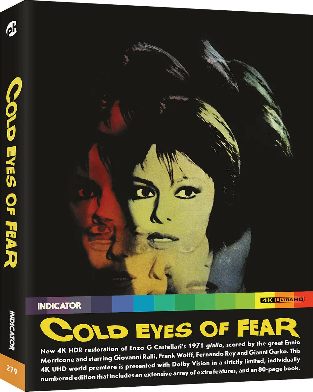 Cover of the 4K version of The Cold Eyes of Fear